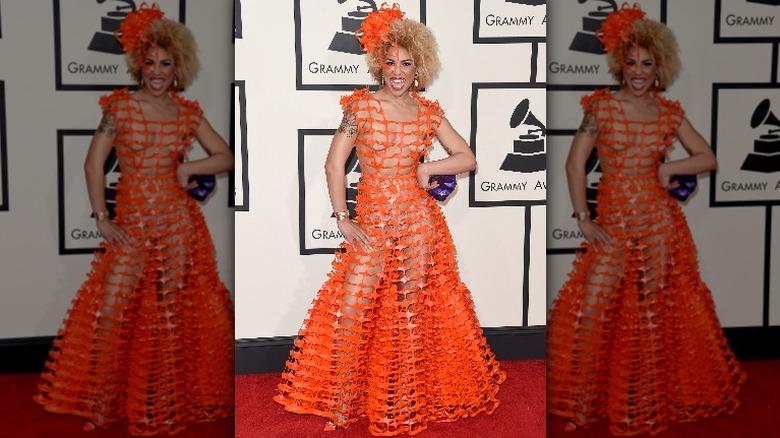 Joy Villa at the 2015 Grammys