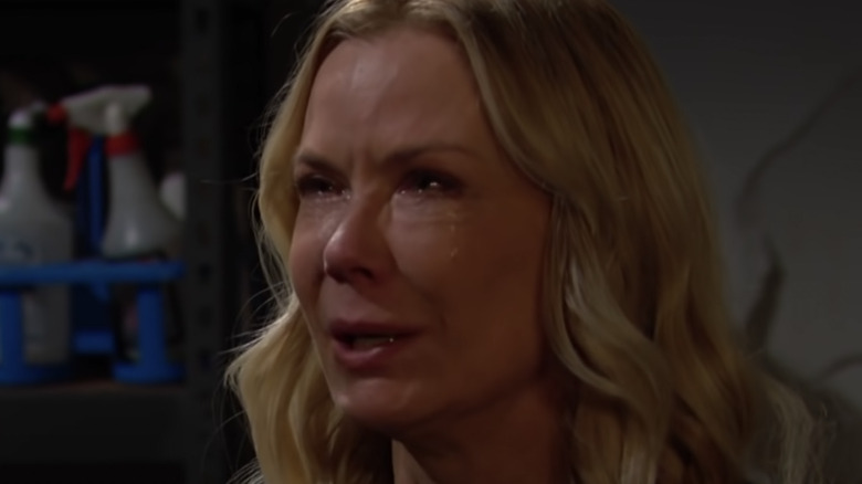 Katherine Kelly Lang crying