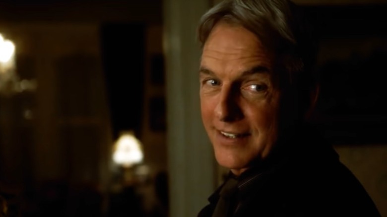 Mark Harmon smiling