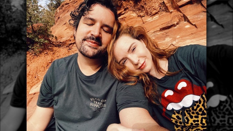 Brock Powell and Camryn Grimes