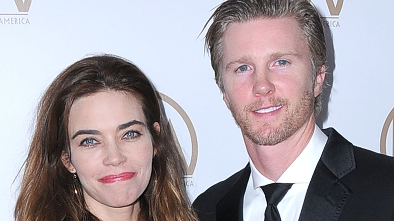 Amelia Heinle and Thad Luckinbill