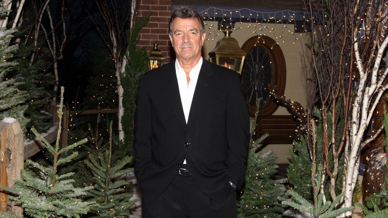 Eric Braeden on "The Young and the Restless" Christmas Set 