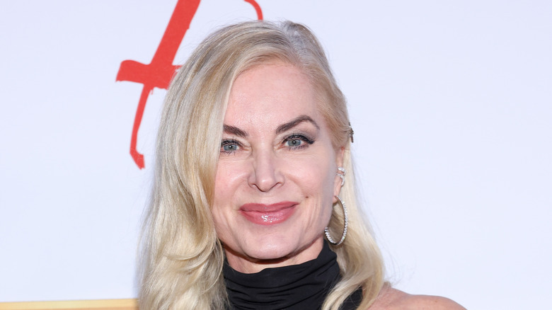 Eileen Davidson smiling