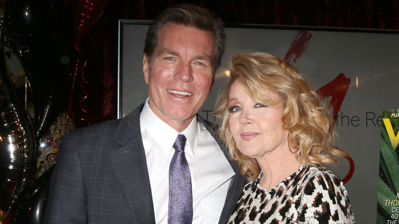 Peter Bergman and Melody Thomas Scott