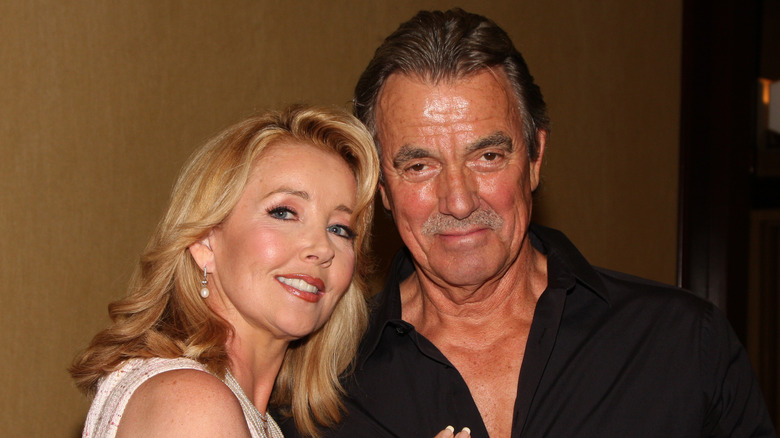 Eric Braeden and Melody Thomas Scott