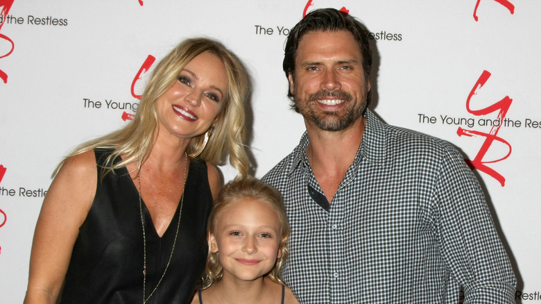 Sharon Case Alyvia Alyn Lind Joshua Morrow Sharon Faith Nick The Young and the Restless