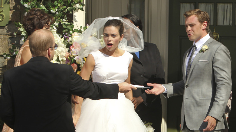 Victoria and Billy's wedding is interrupted