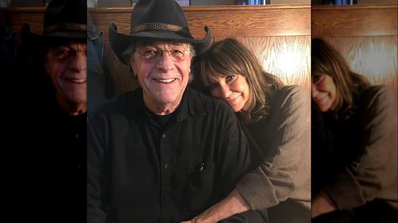 Jess Walton hugging her husband