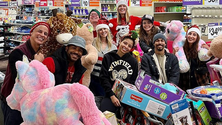 The Young and the Restless cast at toy drive