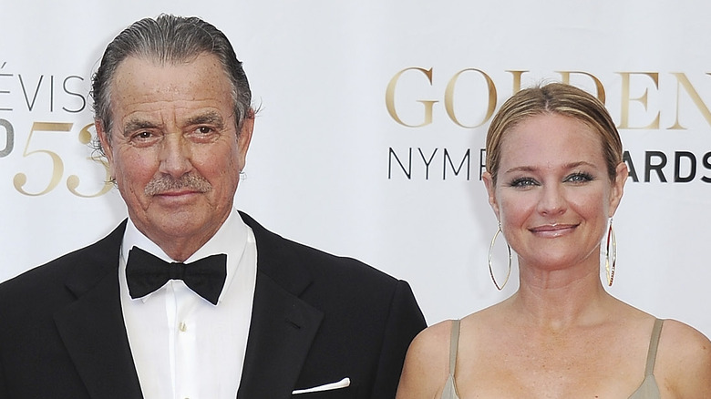 Eric Braeden and Sharon Case