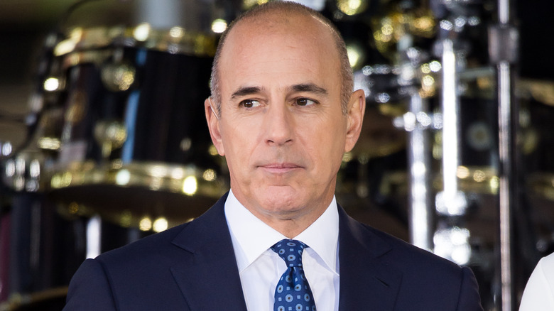 Matt Lauer closeup