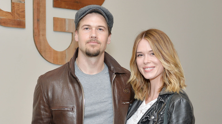 Nick Zano and his girlfriend Leah Cudmore posing together