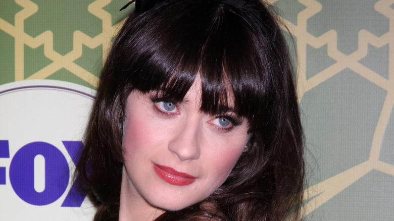 Zooey Deschanel with bangs