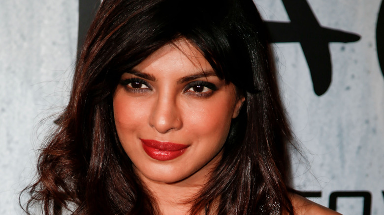 Priyanka Chopra layered hair