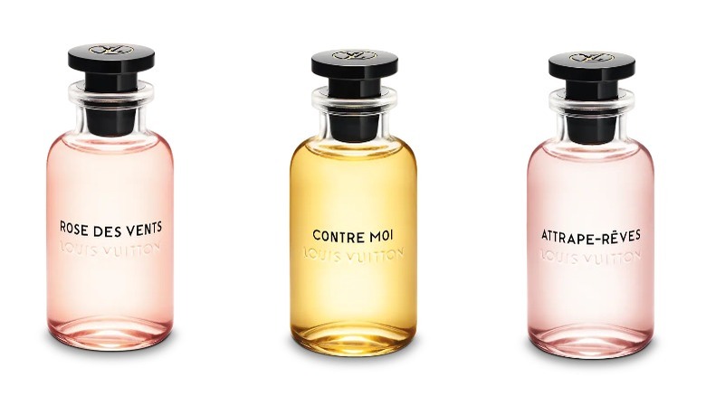 Three Louis Vuitton perfume options