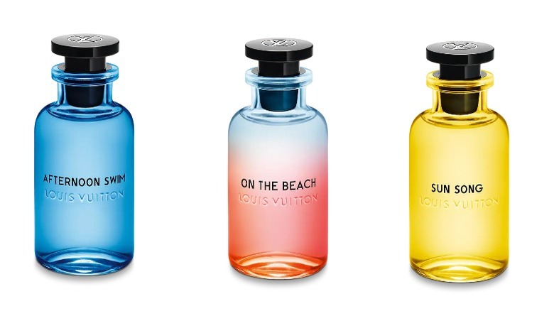 Three Louis Vuitton perfume options