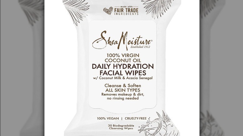 Shea Moisture facial wipes 