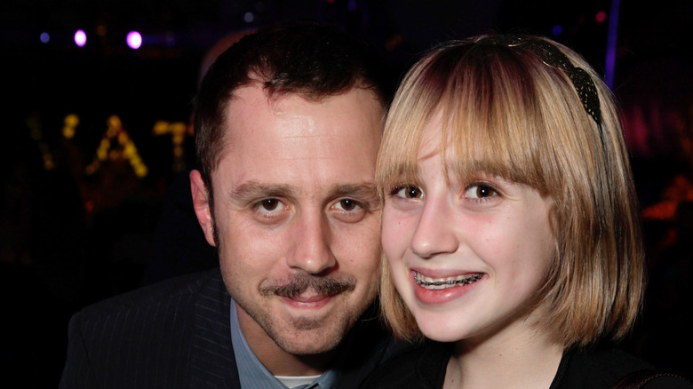 Giovanni Ribisi with daughter Lucia Ribisi 