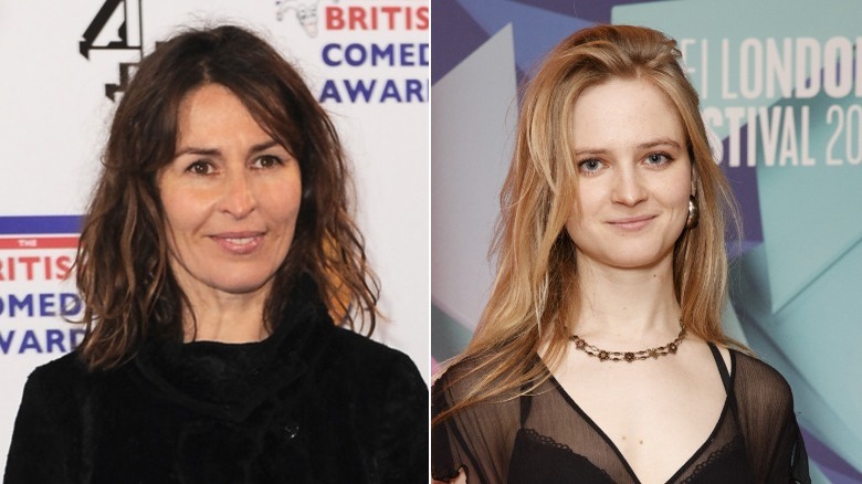 Helen Baxendale and Nell Williams split image