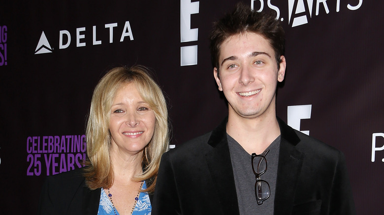 Lisa Kudrow with son Julian Murray Stern 