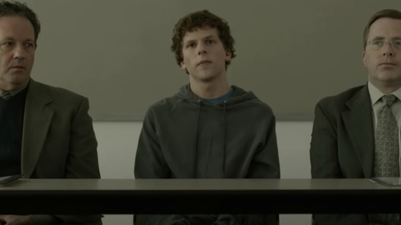 Jesse Eisenberg in The Social Network