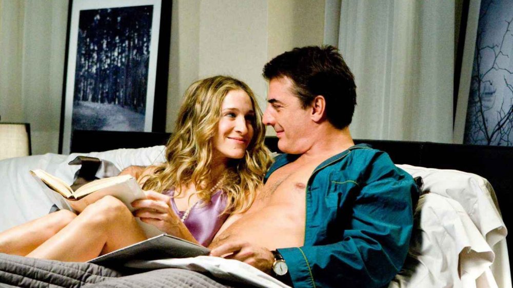 Carrie and Mr. Big in Sex and the City