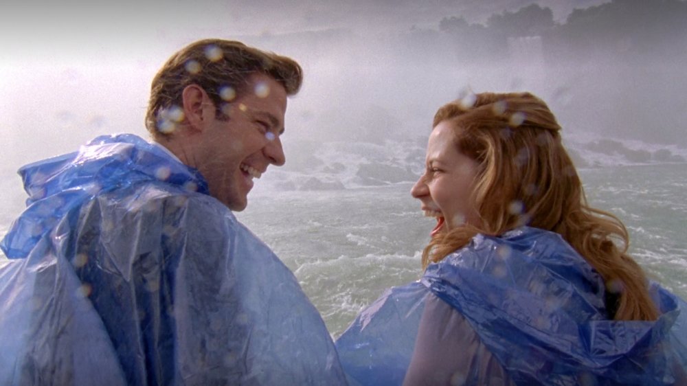 Jim and Pam's wedding in Niagara Falls on The Office