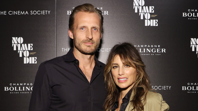 Jesper Vesterstrøm and Jennifer Esposito attend an event together