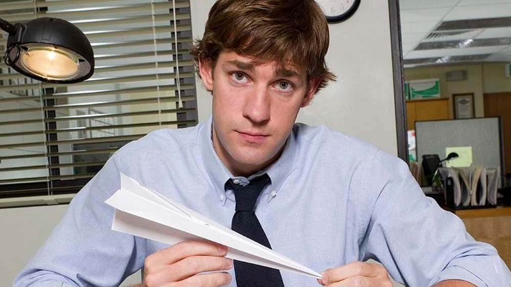 John Krasinski as The Office's Jim