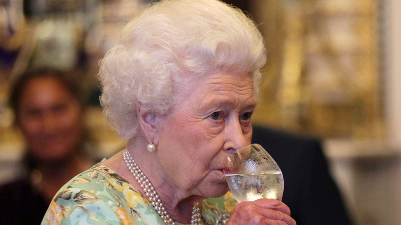 Queen Elizabeth II at an event