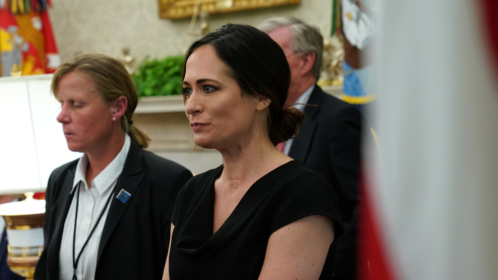 Stephanie Grisham as White House Spokesperson