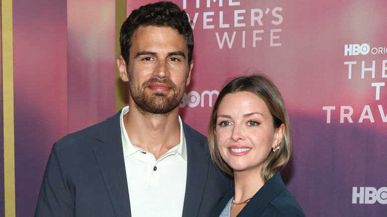 Theo James and Ruth Kearny