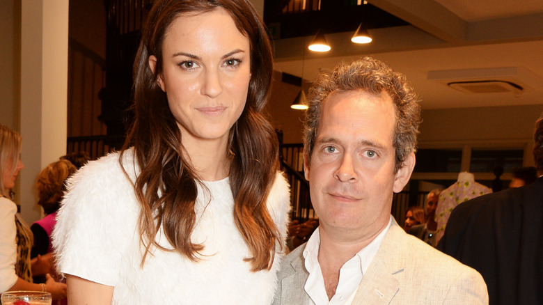 Tom Hollander attending an event