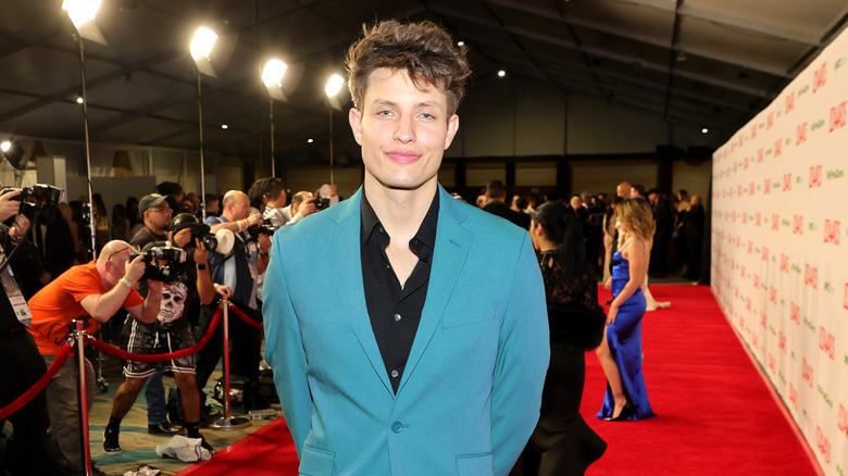 Matt Rife on a red carpet