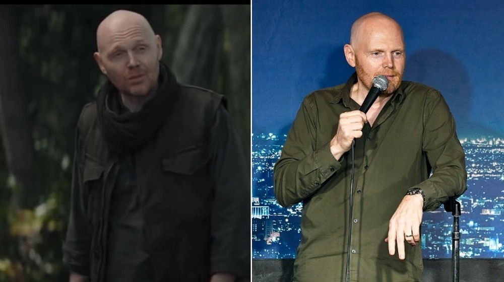 Bill Burr, split image