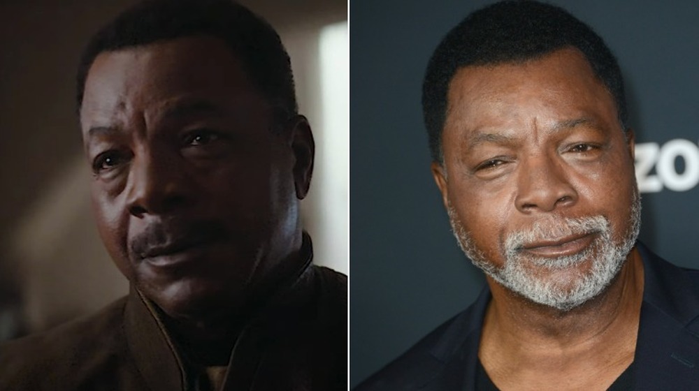 Carl Weathers, split image