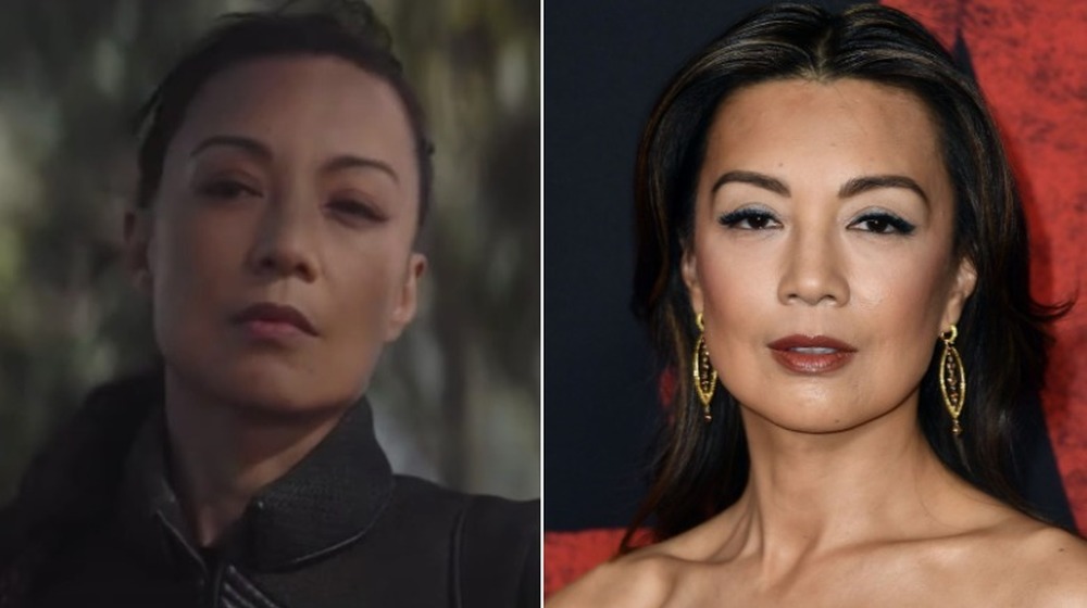 Ming-Na Wen, split image