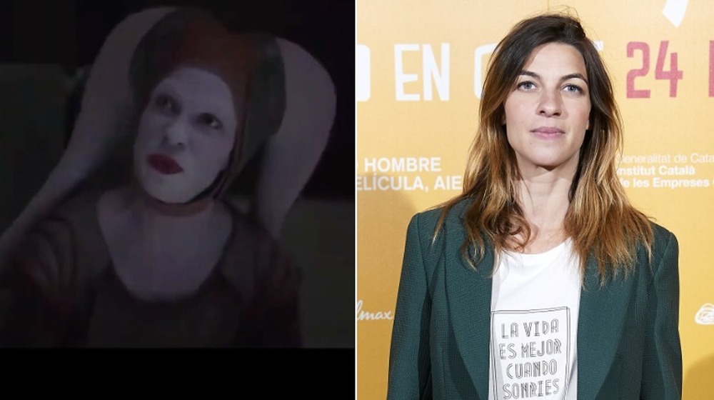 Natalia Tena, split image