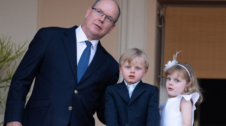 Prince Albert Prince Jacques, and Princess Gabriella