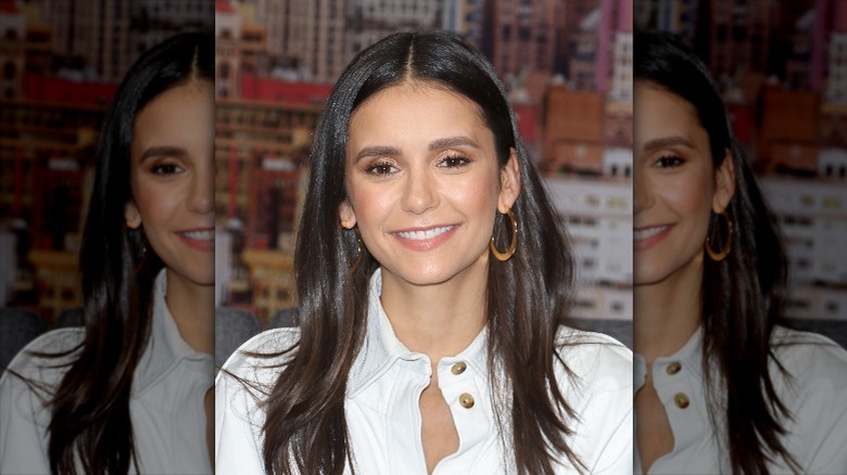 Nina Dobrev smiling 