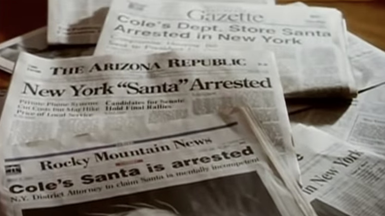 newspapers in Miracle on 34th Street