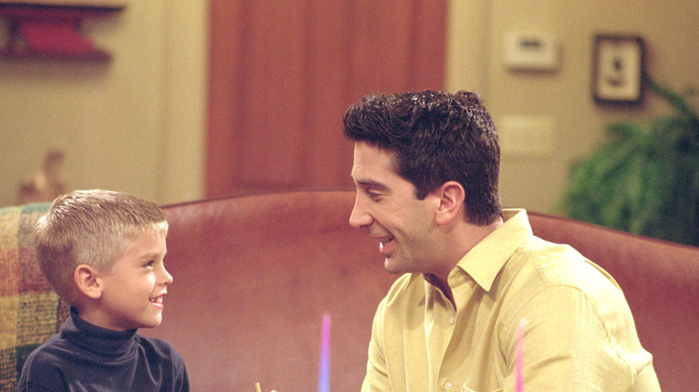 Ross and Ben in Friends 