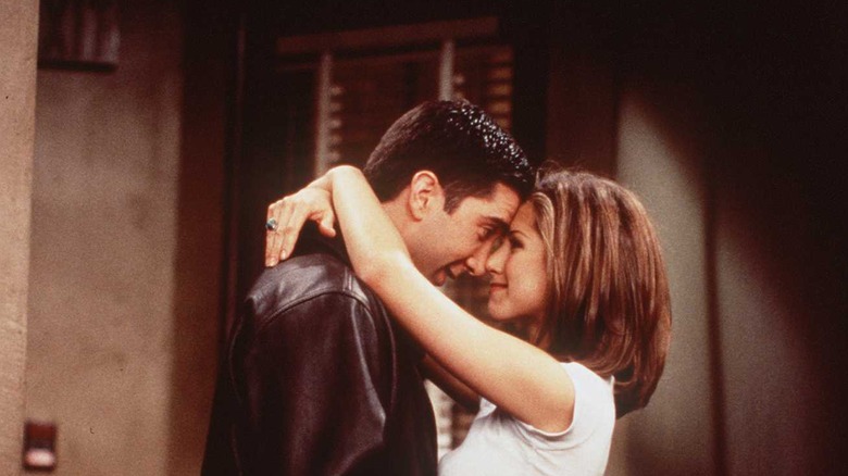 David Schwimmer & Jennifer Aniston in Friends 