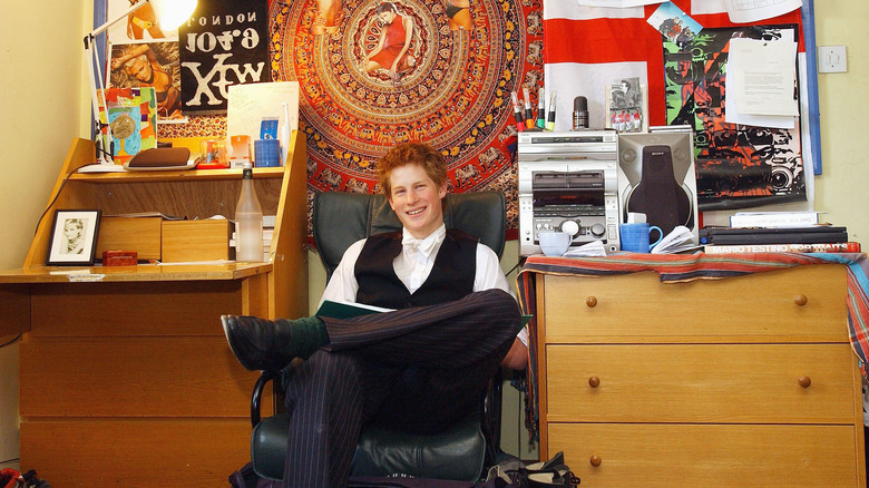 Prince Harry at Eton College