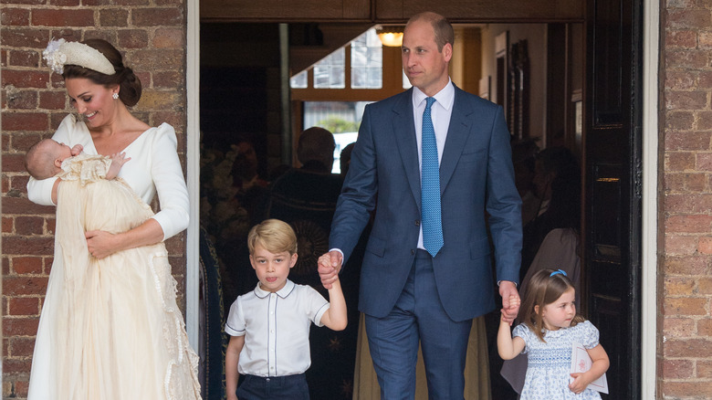 Kate Middleton, Prince Louis, Prince George, Prince William, Princess Charlotte