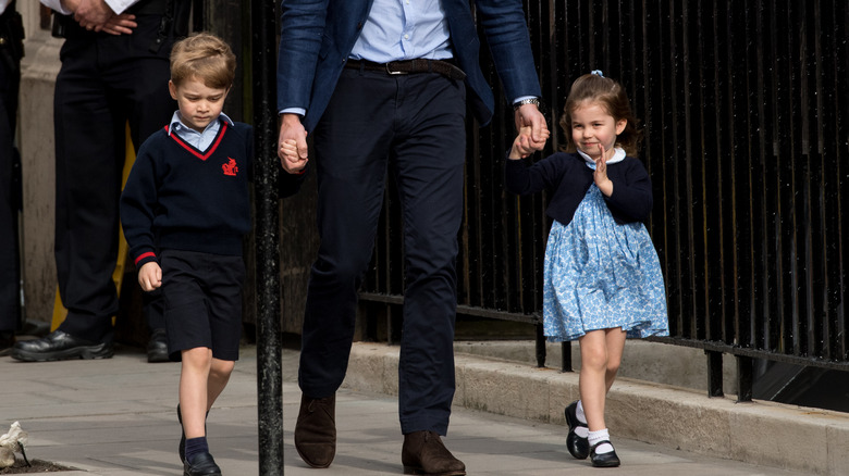 Prince George and Princess Charlotte