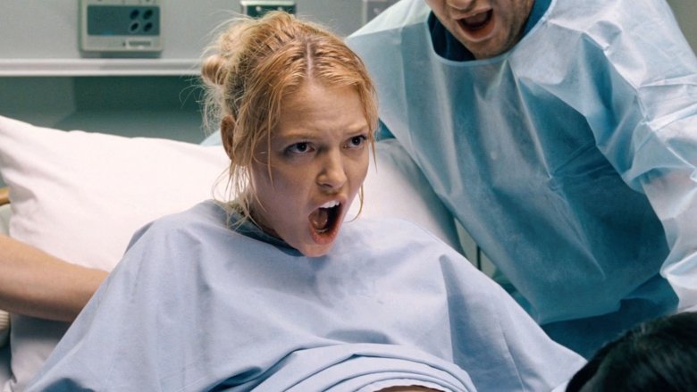 Katherine Heigl birthing scene in Knocked Up