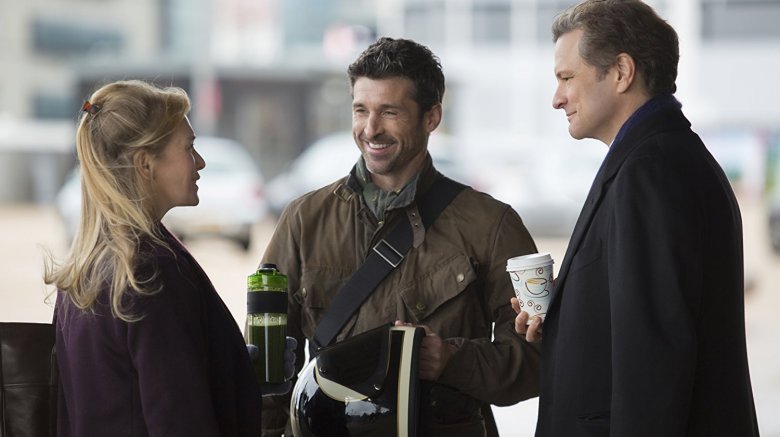 Renee Zellweger, Patrick Dempsey, and Colin Firth in Bridget Jones's Baby