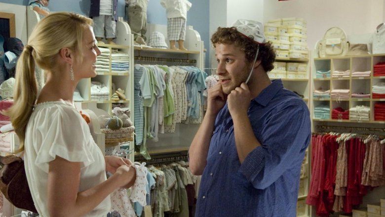 Katherine Heigl and Seth Rogen in Knocked Up