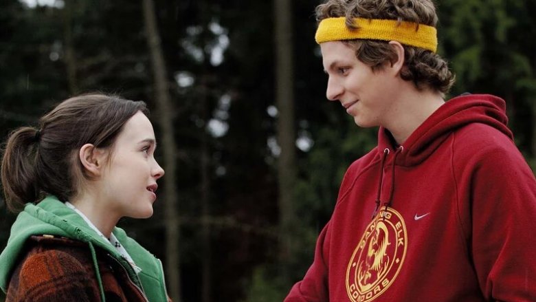 Ellen Page and Michael Cera in Juno